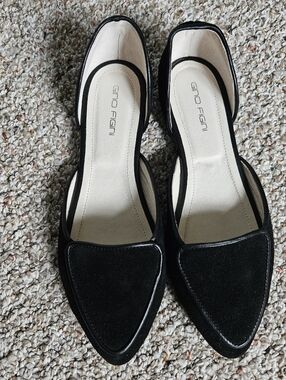 Women's Suede Pointed Toe Flats